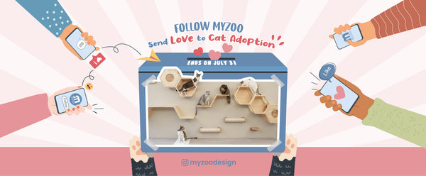 Send Love to Cat Adoption | Myzoo Design
