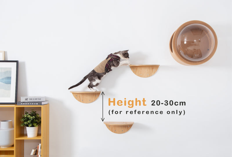 【STEPPER】Round Lack Cat Stepper, Cat Perch, Cat Shelf | MYZOO